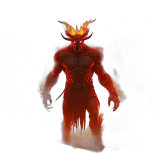 mask, creature, dragon, staff transparent PNG cut-out