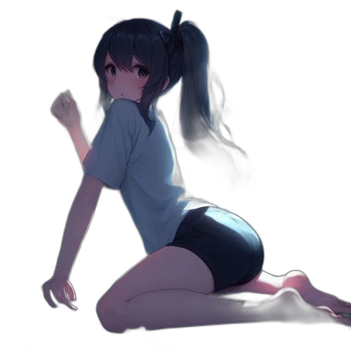 dress, creature, weapon, staff transparent PNG cut-out