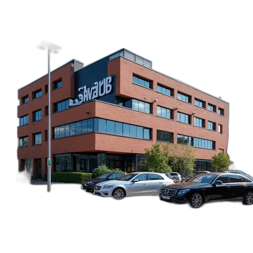 building, 3d render, photorealistic, modern transparent PNG cut-out