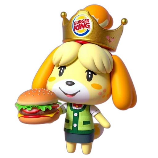 food, crown, animal, staff transparent PNG cut-out