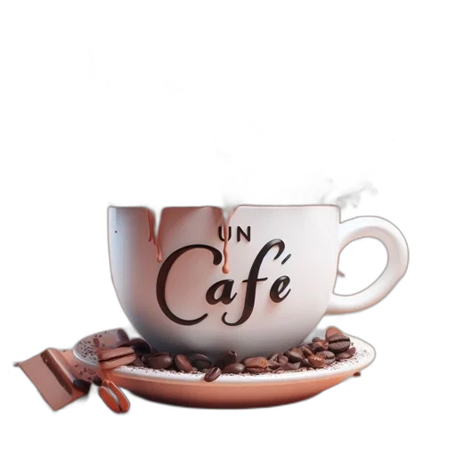 staff, food, 3d render, photorealistic transparent PNG cut-out