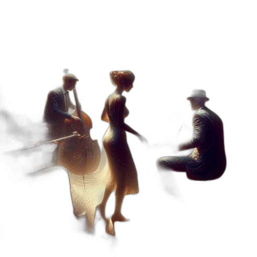 hat, staff, dress, robot transparent PNG cut-out