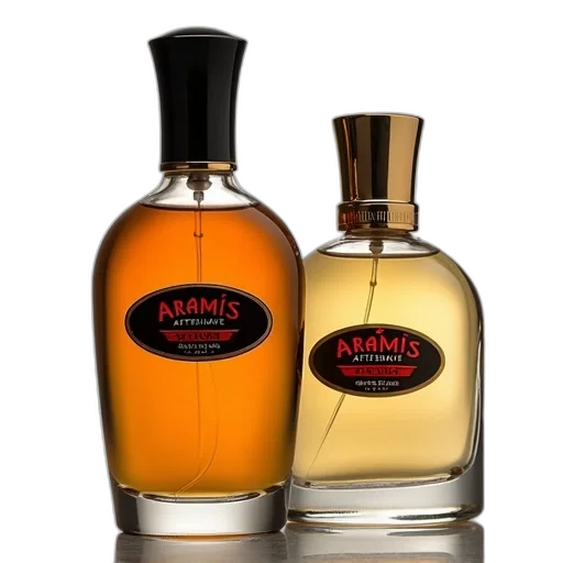 bottle, aramis, aftershave, red transparent PNG cut-out