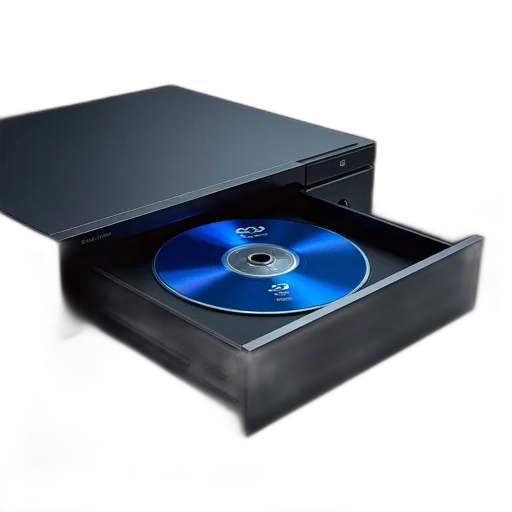 3d render, blue, sony, dvd transparent PNG cut-out
