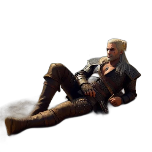 jacket, weapon, sword, staff transparent PNG cut-out