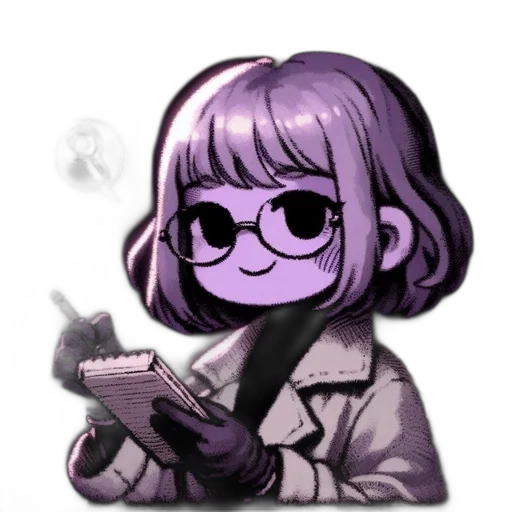 staff, jacket, weapon, face transparent PNG cut-out