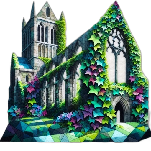 building, watercolor, concept art, photorealistic transparent PNG cut-out