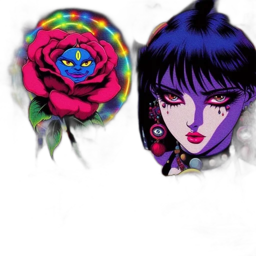 jewelry, flower, crown, mask transparent PNG cut-out