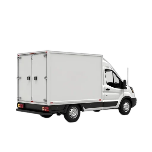 car, staff, 3d render, photorealistic transparent PNG cut-out