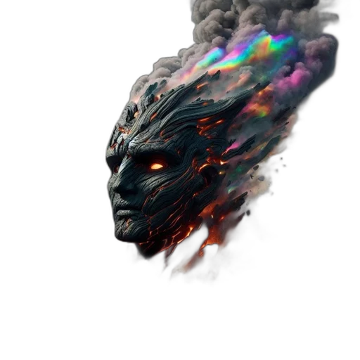 mask, face, dragon, robot transparent PNG cut-out