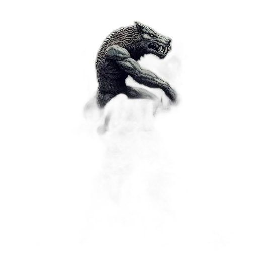 dragon, creature, animal, hair transparent PNG cut-out