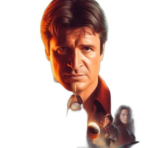 face, staff, concept art, comic book art transparent PNG cut-out