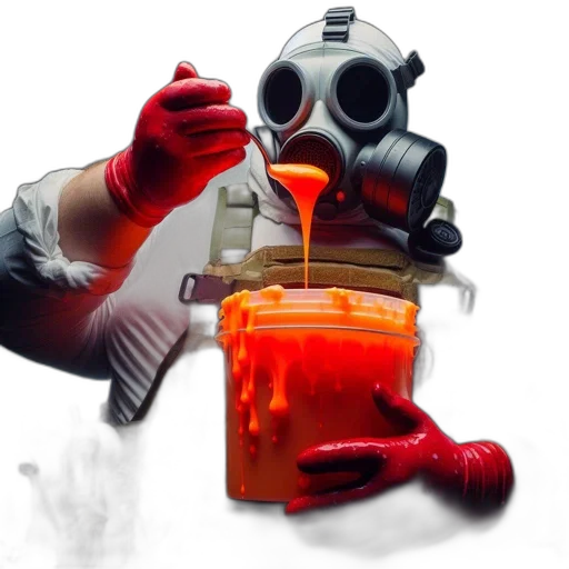 food, weapon, mask, bottle transparent PNG cut-out