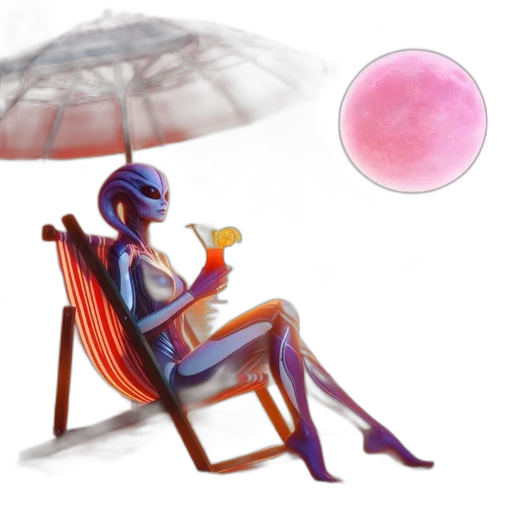 umbrella, concept art, watercolor, vaporwave transparent PNG cut-out