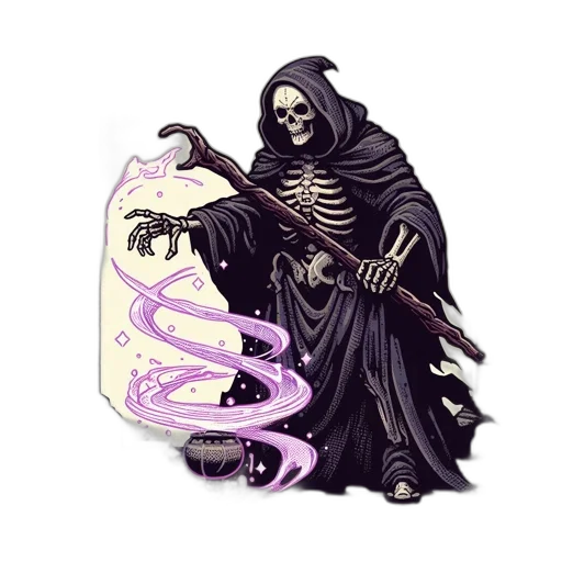 creature, jewelry, staff, mask transparent PNG cut-out