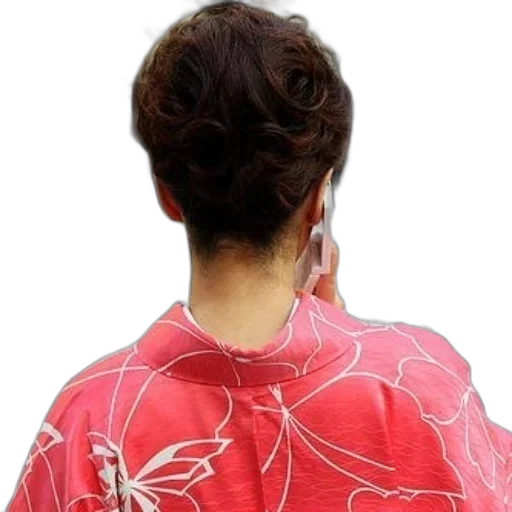 jacket, hair, dress, staff transparent PNG cut-out