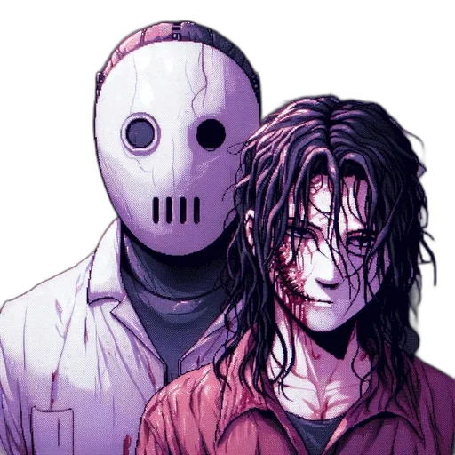 mask, robot, face, comic book art transparent PNG cut-out