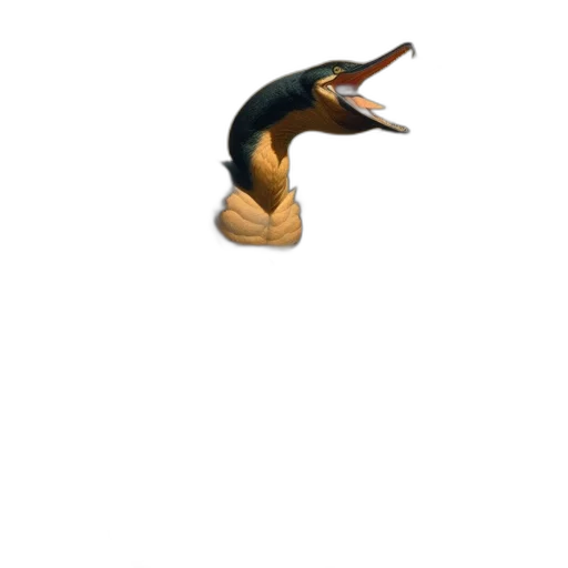 animal, creature, dragon, staff transparent PNG cut-out