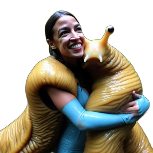 creature, animal, woman, wears transparent PNG cut-out