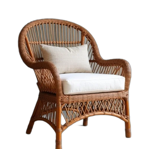 furniture, 3d render, photorealistic, earth tones transparent PNG cut-out