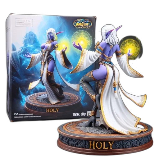 concept art, world, warcraft, figurine transparent PNG cut-out