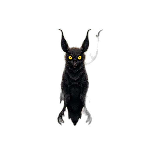 creature, animal, dragon, staff transparent PNG cut-out