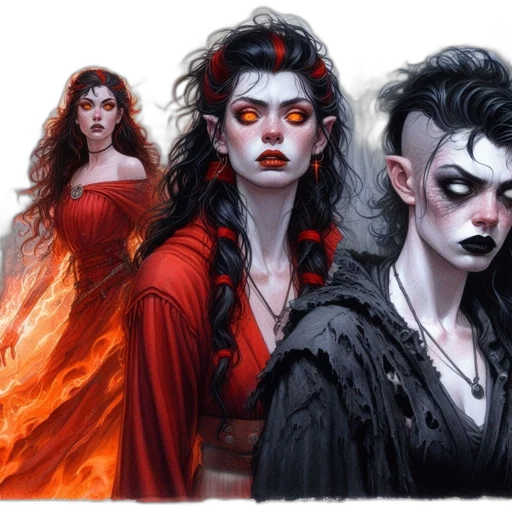concept art, fantasy art, comic book art, photorealistic transparent PNG cut-out