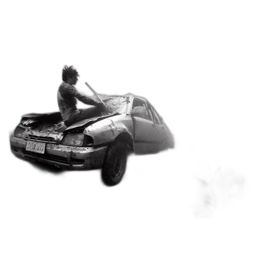 car, concept art, photorealistic, 3d render transparent PNG cut-out