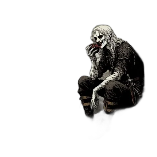 mask, creature, face, weapon transparent PNG cut-out