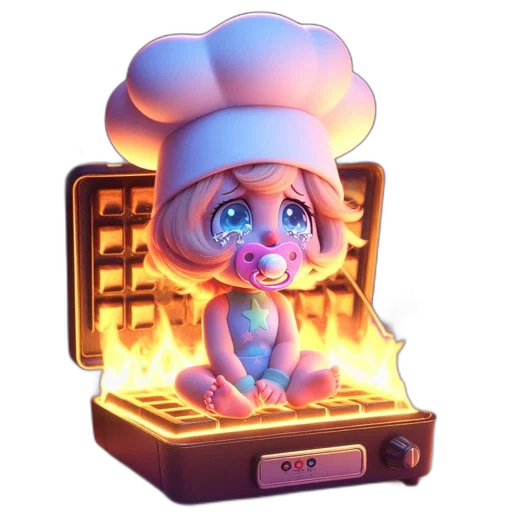 food, robot, staff, creature transparent PNG cut-out