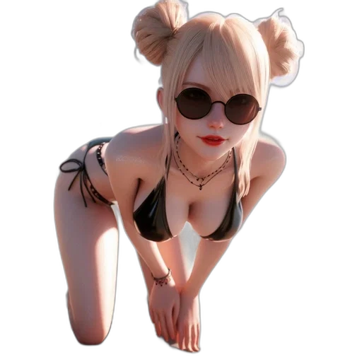 robot, jewelry, staff, dress transparent PNG cut-out