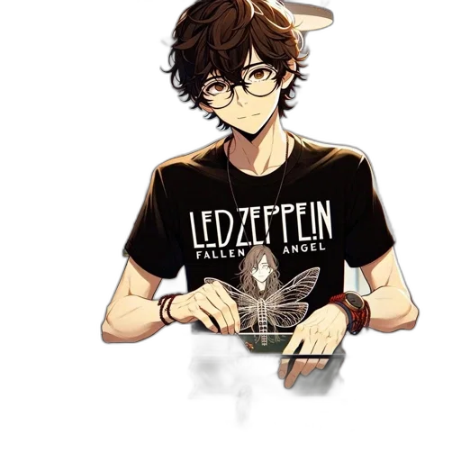 staff, cartoon, pixel art, anime transparent PNG cut-out