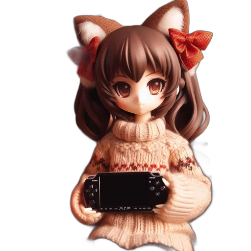 staff, dress, 3d render, fantasy art transparent PNG cut-out