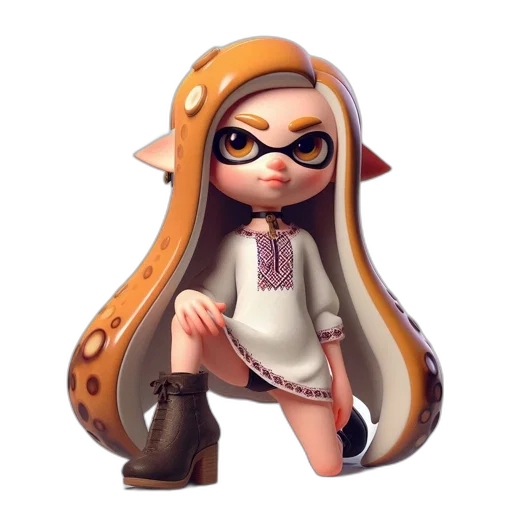 dress, weapon, staff, animal transparent PNG cut-out