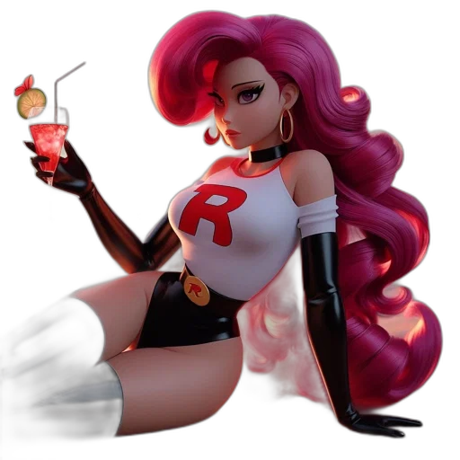 3d render, concept art, comic book art, fantasy art transparent PNG cut-out