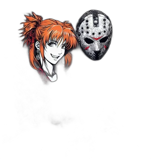 mask, jewelry, anime, concept art transparent PNG cut-out