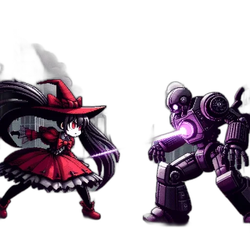 concept art, pixel art, fantasy art, 3d render transparent PNG cut-out