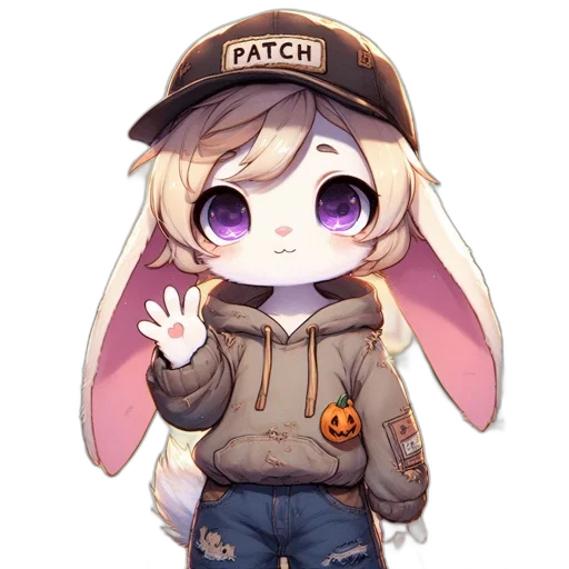 staff, jacket, hat, face transparent PNG cut-out