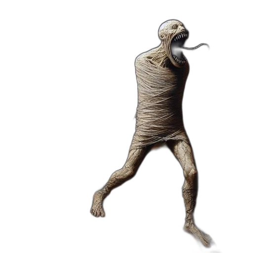 mask, creature, dress, robot transparent PNG cut-out
