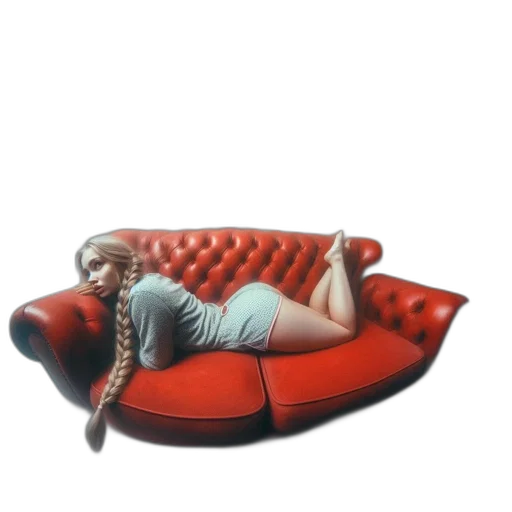 furniture, staff, creature, hair transparent PNG cut-out