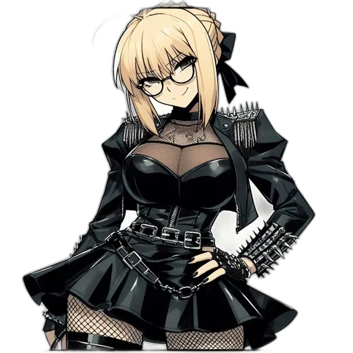 dress, weapon, staff, robot transparent PNG cut-out