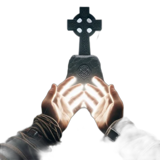 sword, weapon, staff, crown transparent PNG cut-out