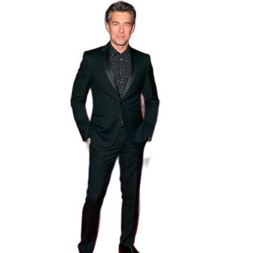 jacket, staff, shoes, dark transparent PNG cut-out