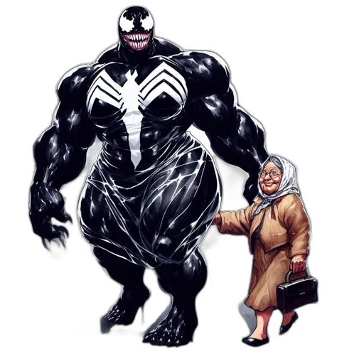 creature, animal, comic book art, concept art transparent PNG cut-out