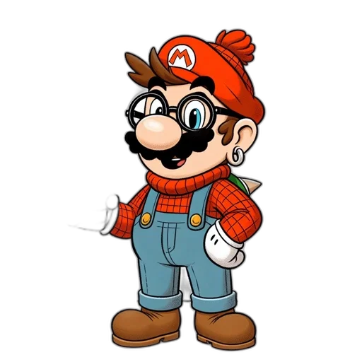 hat, staff, animal, weapon transparent PNG cut-out
