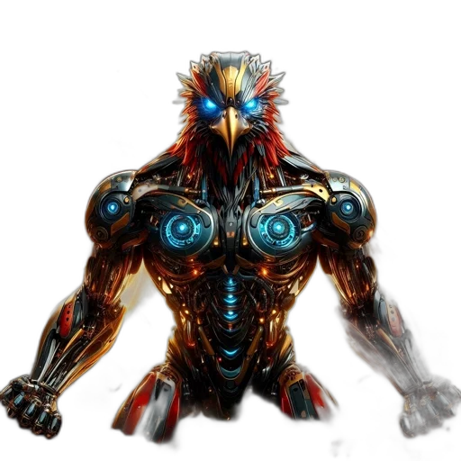 robot, animal, creature, weapon transparent PNG cut-out
