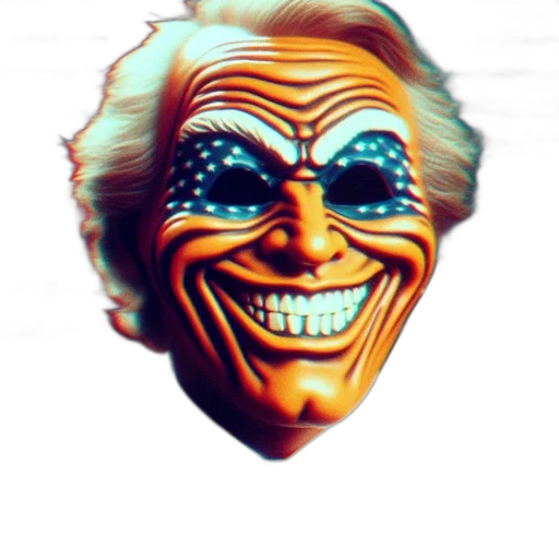mask, face, creature, robot transparent PNG cut-out