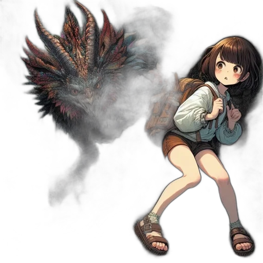 dragon, creature, animal, weapon transparent PNG cut-out