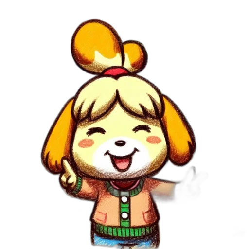 staff, animal, pixel art, concept art transparent PNG cut-out