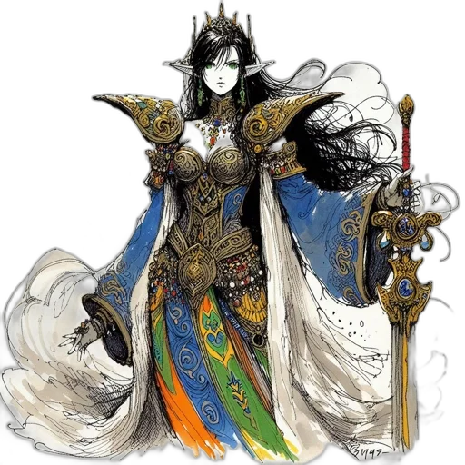 staff, fantasy art, concept art, pixel art transparent PNG cut-out
